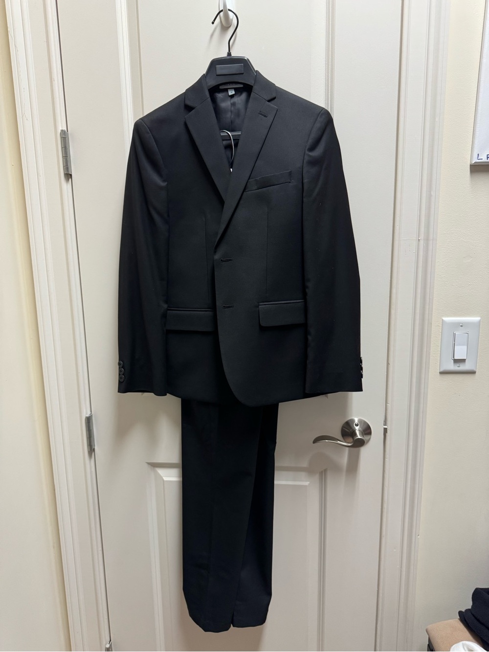 Boys 16 Black Suit & Blazer - Classic Tailored Fit Class Club